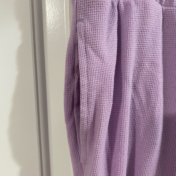 Purple Button-Up Lounge Set - Picture 5 of 8